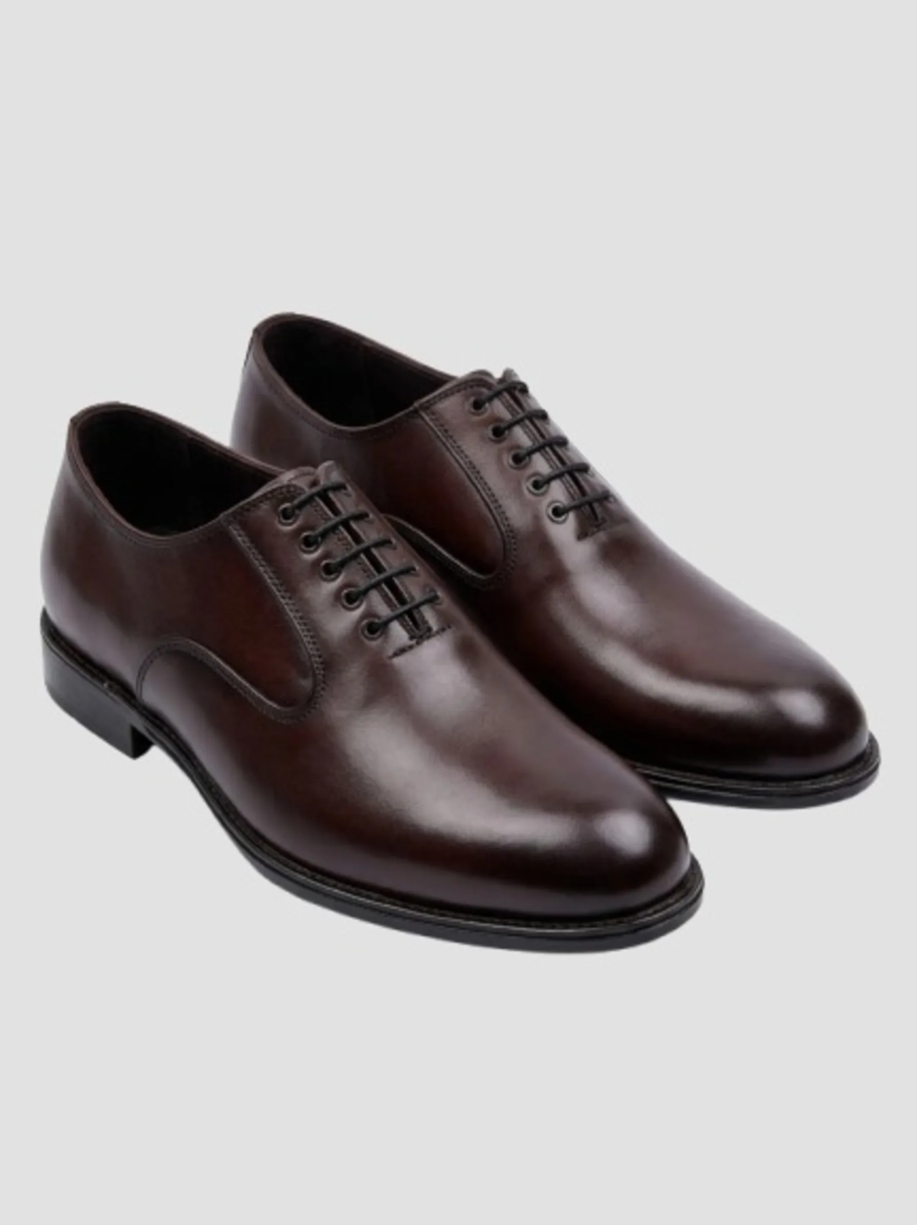 The Noble – Dark Brown Oxford Leather Shoes
