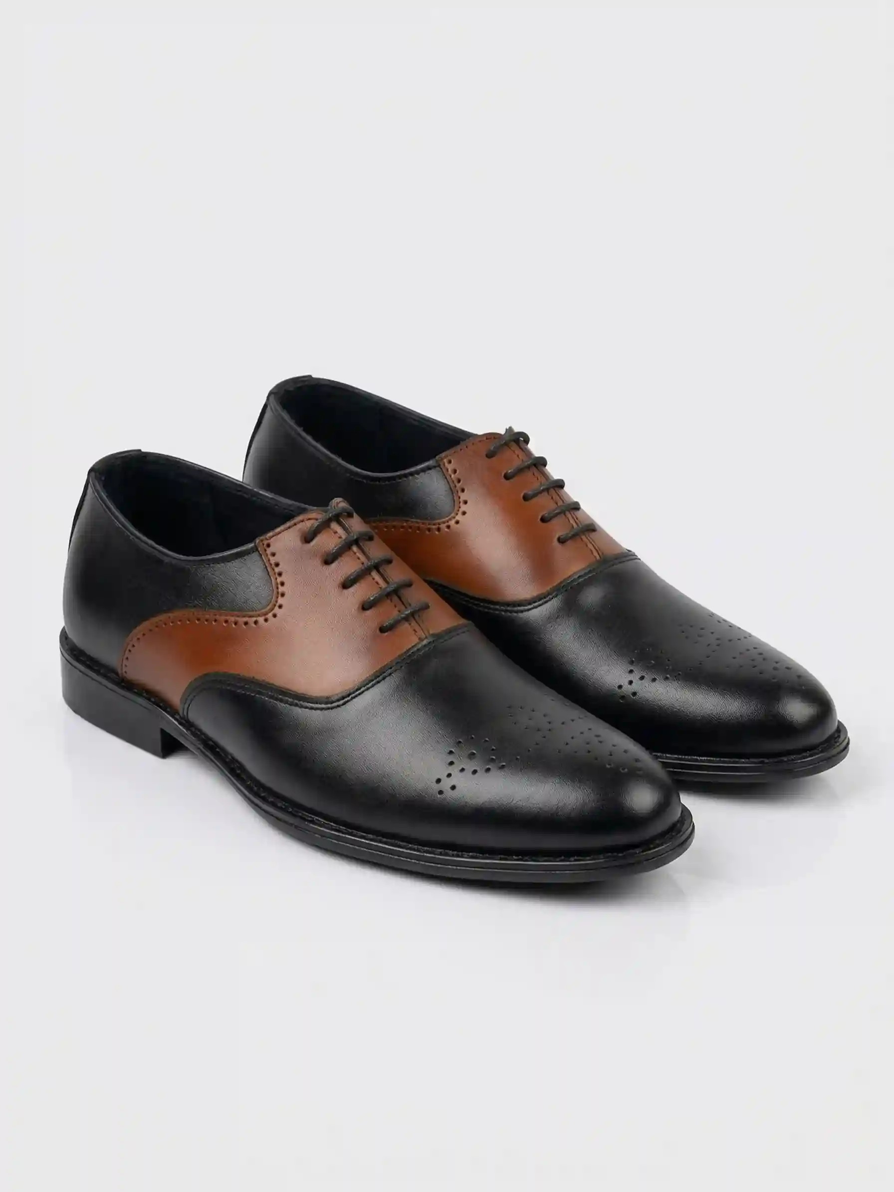 The Royal – Black Oxford Leather Shoes