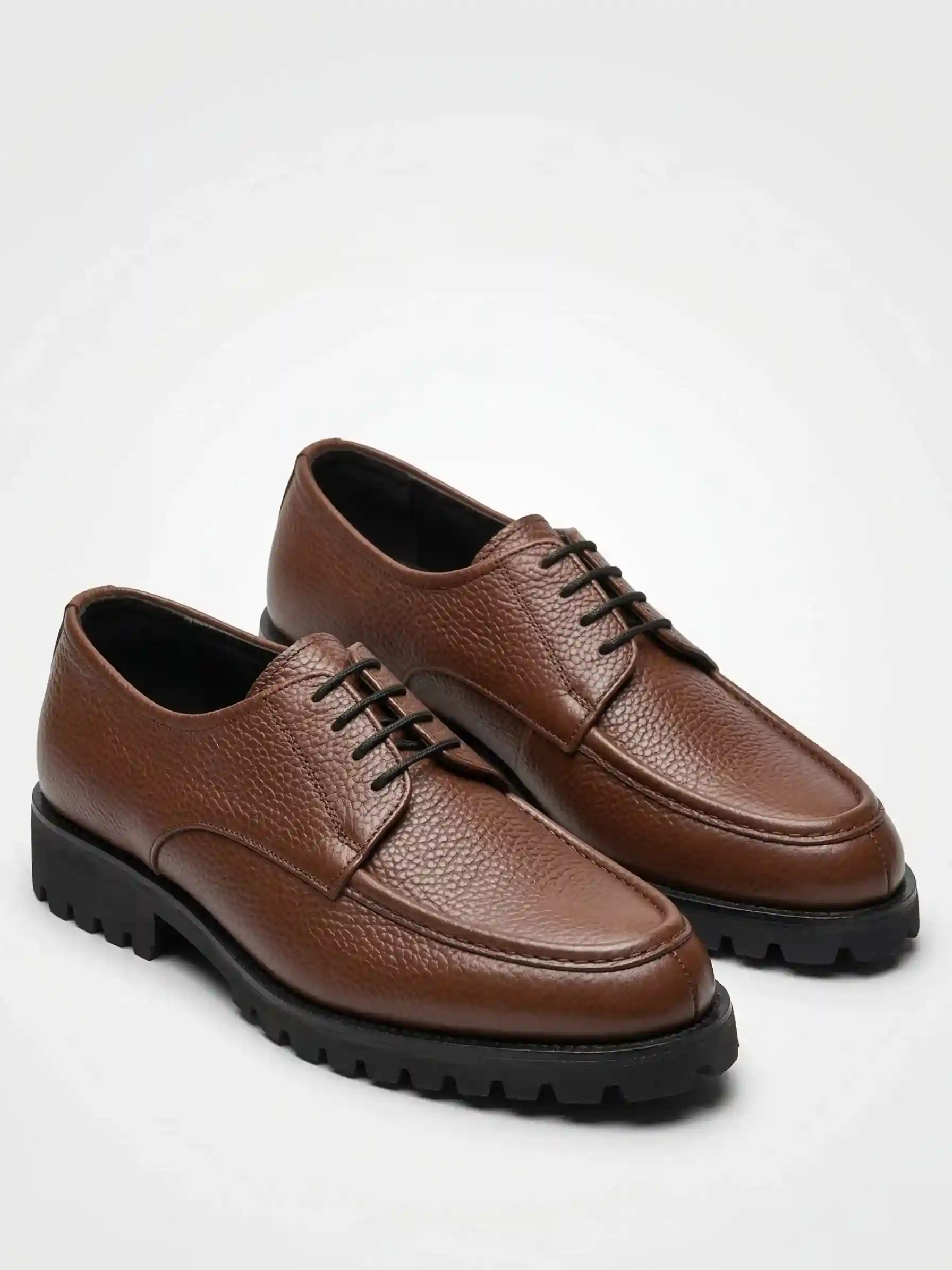 The Vanguard – Dark Brown Derby Shoes
