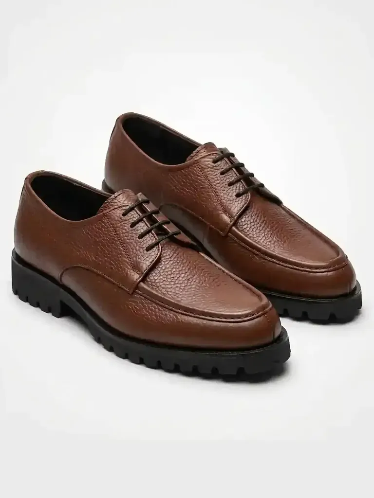 The Vanguard – Dark Brown Derby Shoes