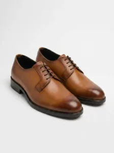 The Carter – Brown Leather Derby Shoes