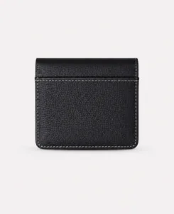 The Compact Black Leather Wallet
