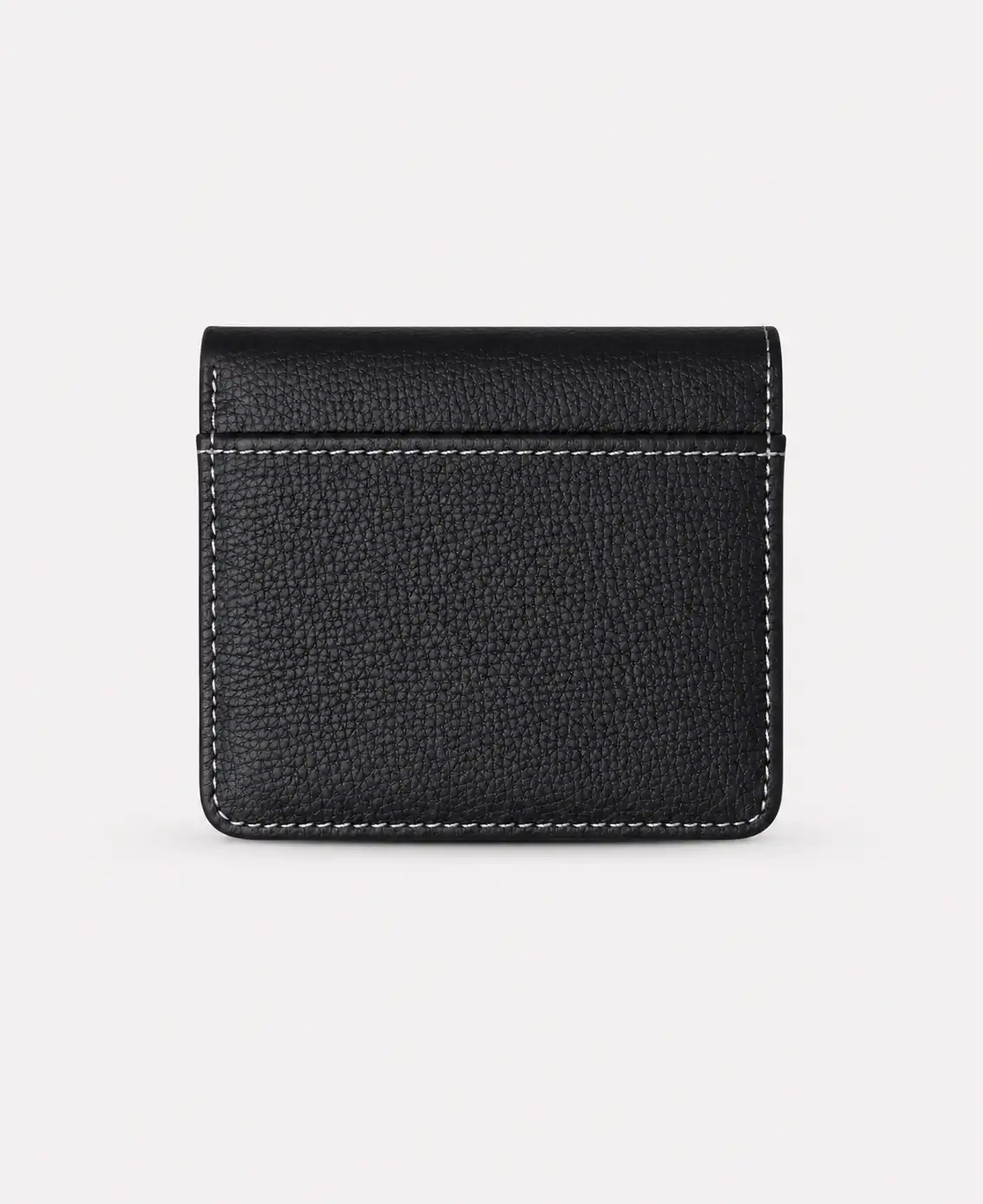 The Compact Black Leather Wallet