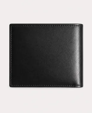 The Essential Bifold Black Leather Wallet