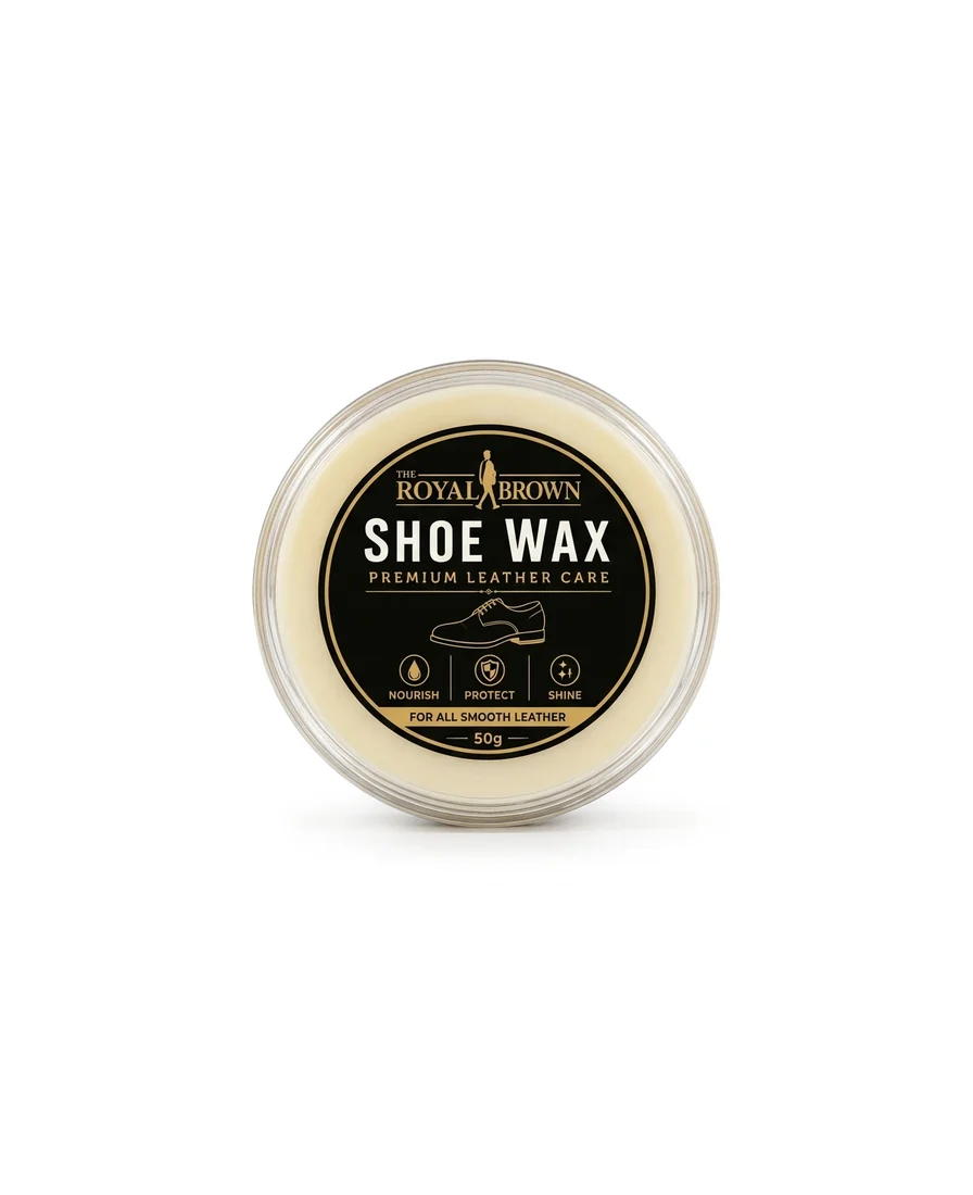The Royal Brown Premium Shoe Wax – 50g